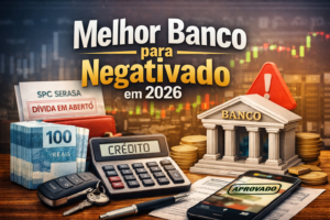 melhor banco para negativado em 2026